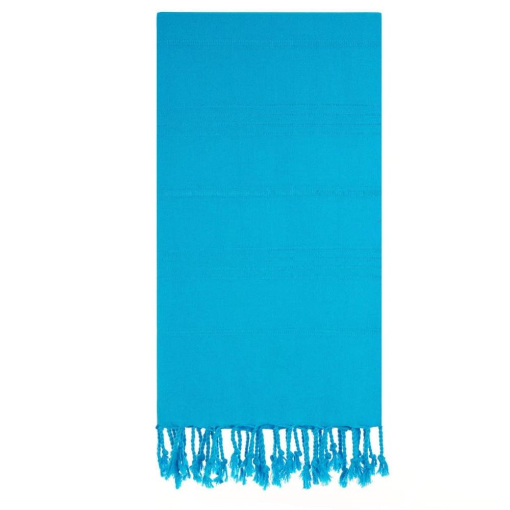 4 Blue Beach Bath Towels - 100% Turkish Cotton - Citizens of the Beach